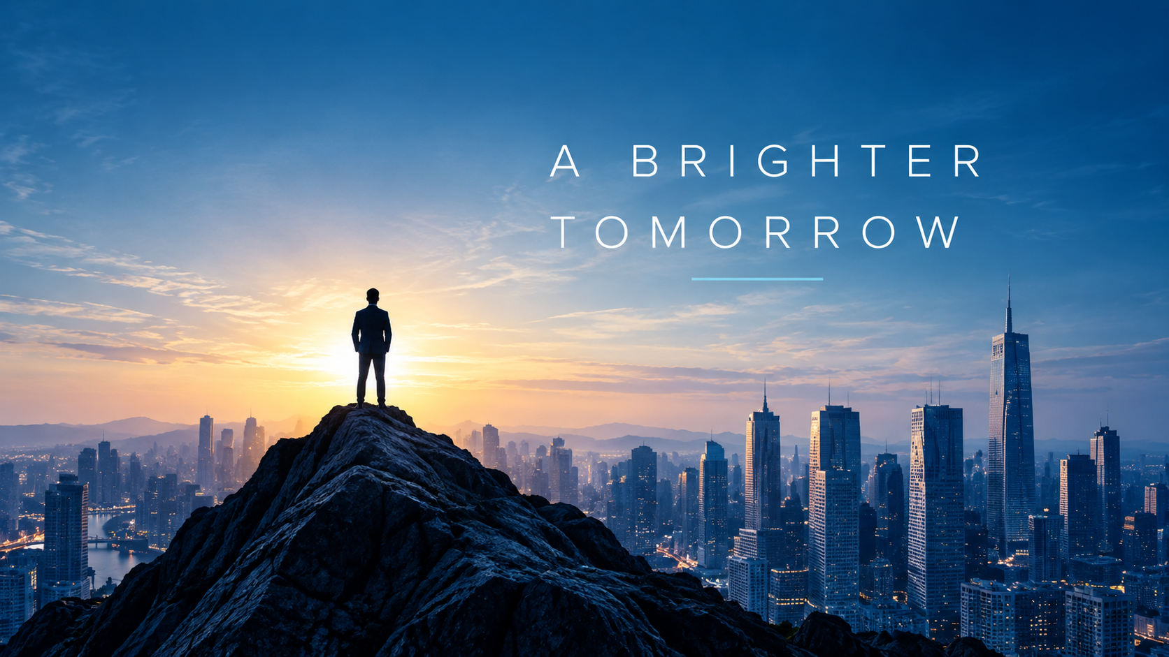 A brighter tomorrow